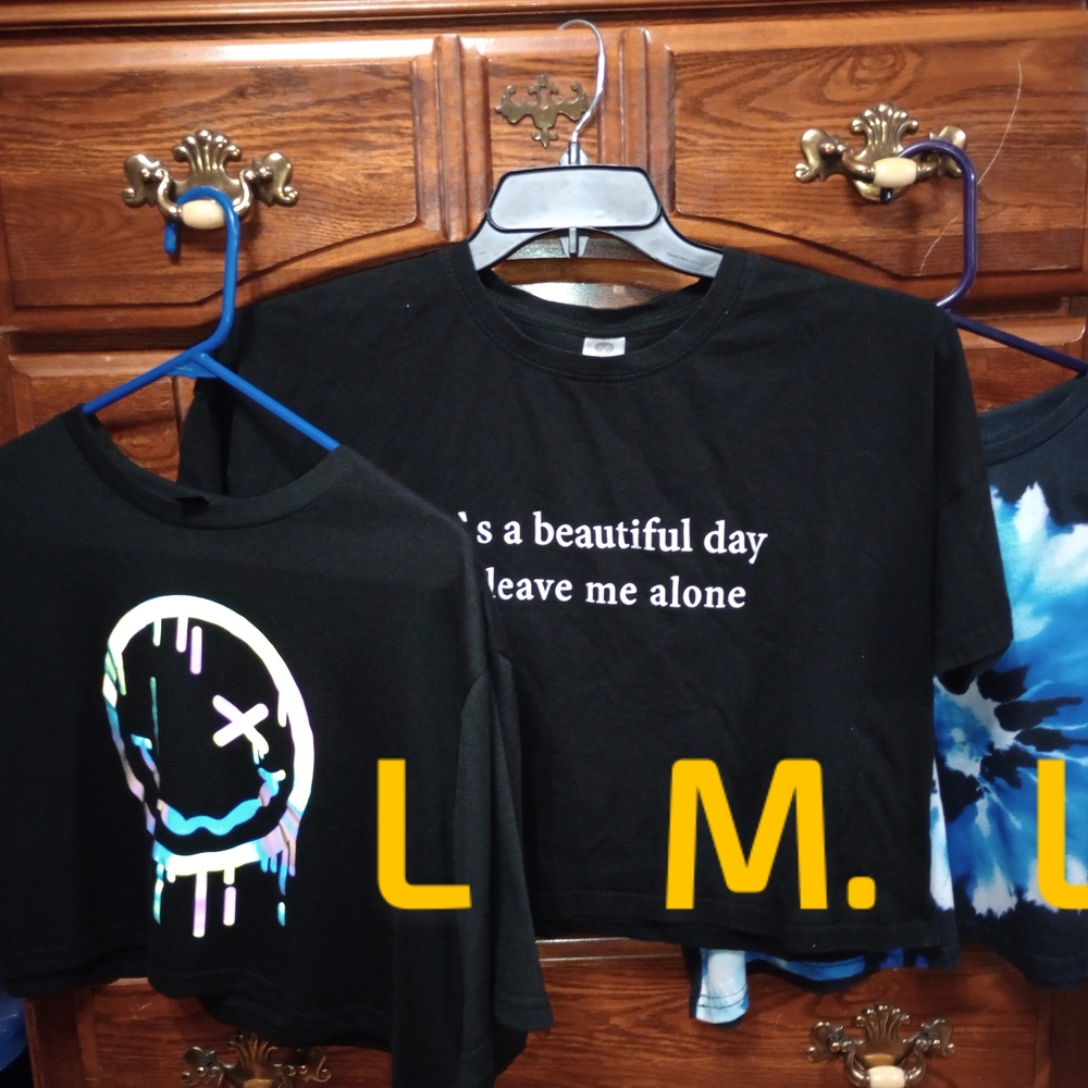 3 Crop Tops Bundle